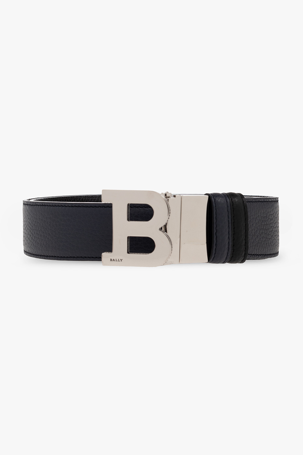 Navy blue discount bally belt